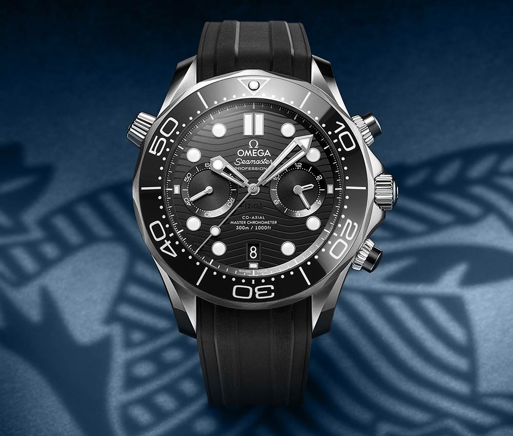 歐米茄推出Seamaster Diver 300M米計時碼表（圖）